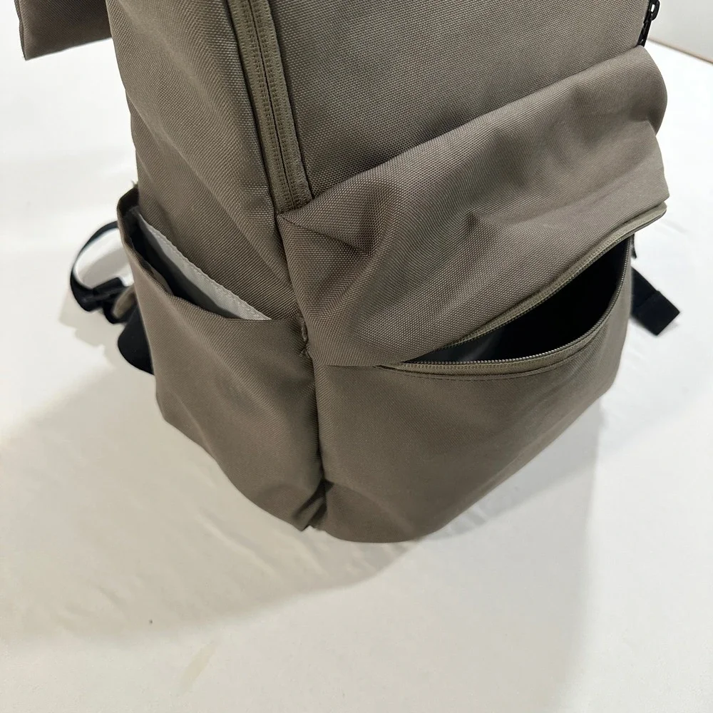 Everlane The ReNew Transit Backpack Warm Quartz Brown Taupe Laptop Bag Travel
